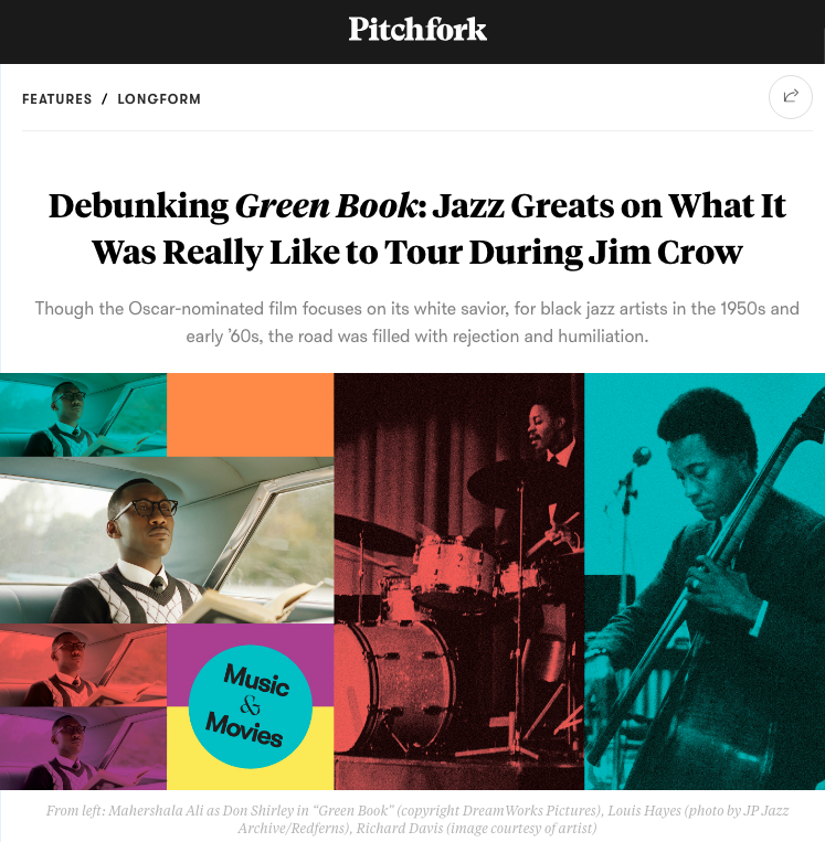 Louis Hayes comments on Debunking Green Book: Jazz Greats on What It Was Really Like to Tour During Jim Crow